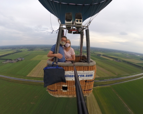 Ballonvaart in Rosmalen met BAS Ballonvaarten